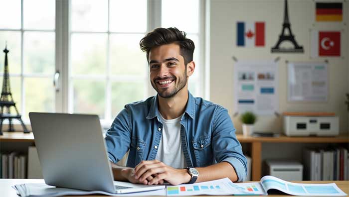  یادگیری زبان انگلیسی در منزل