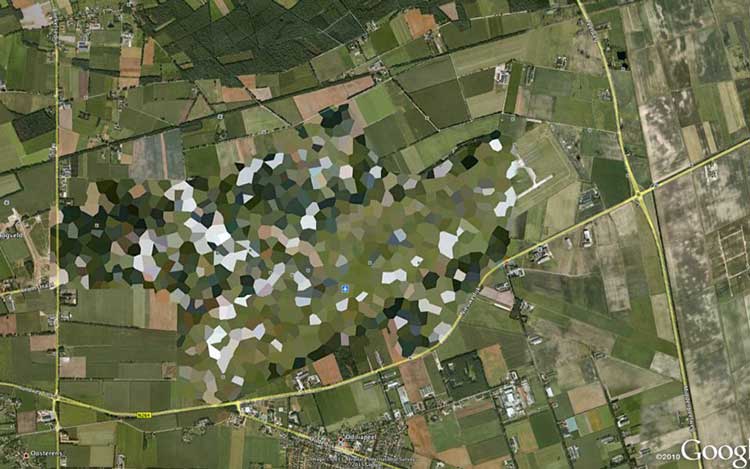 عجیب ترین مکان, گوگل مپ, مکانهای ممنوعه پایگاه هوایی وُلکِل
