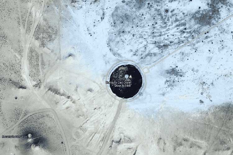 عجیب ترین مکان, گوگل مپ, مکانهای ممنوعه جاهای ترسناک گوگل مپ