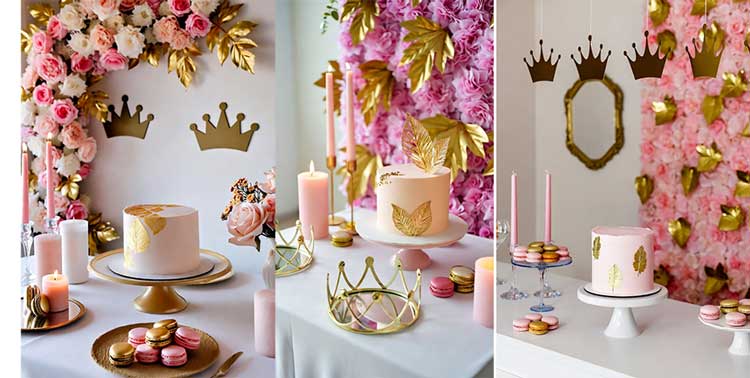 تم تولد صورتی طلایی