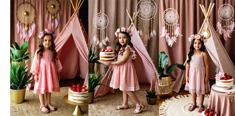 تم تولد صورتی طلایی