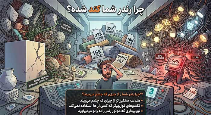 کندی رندر 