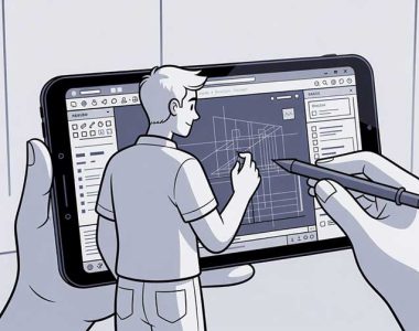 6 بهترین برنامه اتوکد فارسی اندروید (نقشه کشی قطعات صنعتی)